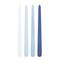 12 Packs: 4 ct. (48 total) 10&#x22; Mixed Blue Taper Candles by Ashland&#xAE;